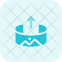3 D Screen Upload  Icon