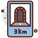 3 Km Tunnel  Icon