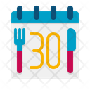 30 Day Challenge Food Challange Day Challenge Icon