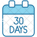30 Days  Icon