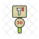 30 Speed Limit Icon
