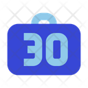 30kg baggage limit  Icon