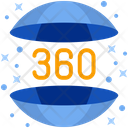 360 Degree 360 Degree Icon