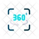 360 Degree Degree Education Icon