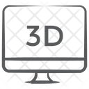 3 D Computer Graphics Icon