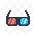 Goggels Glasses 3 D Glass Icon