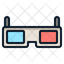 3d glasses  Icon