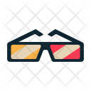 3D glasses Icon