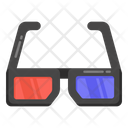 3 D Goggles Icon