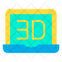 D Generation Laptop Icon