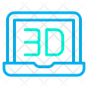 D Generation Laptop Icon