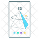 3 D Object Icon