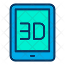 D Tab Tablet Icon