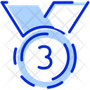 3rd Position Medal Place Icon