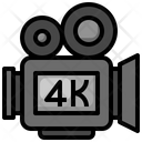 4 K Camera Icon