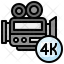 4 K Video Icon