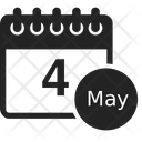Calendar Date Icon