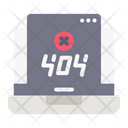 404 Error Website Icon