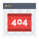 404 Page Error Error Error Page Icon