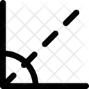 45 Angle Rotate 45 Angle Rotate Icon