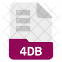 4 Db File Format Icon