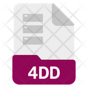 4 Dd File Format Icon