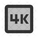 4 K Icono