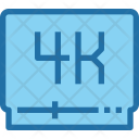 Video 4 K Player Icon