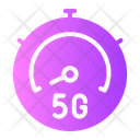 5 G Latency Icon