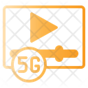 Video 5 G Live Streaming Icon