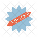 Off 50 Off Offer Icon