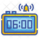 6 Am Alarm Digital Icon