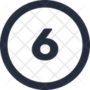 Number Circle Icon