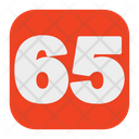 65 Number  Icon