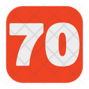70 Number Icon