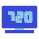 720p television Icon