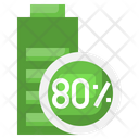 80 Percentage Charge Icon