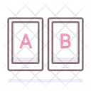 A B Split Testing Icon