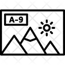 A To 9 Album Landscape Icon