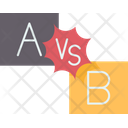 A Versus B Icon