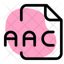 Aac File Audio File Audio Format Icon