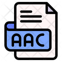 Aac File Type File Format Icon