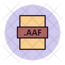File Type Aaf File Format Icon
