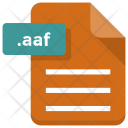 Aaf File Paper Icon