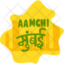Mumbai Text Icon