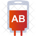 Ab Blood Group Blood Group Blood Donation Icon