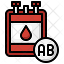 Ab Positive Blood Icon