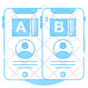 Ab Testing Ab Comparison Ab Evaluation Icon