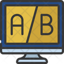 Ab Testing Computer Icon