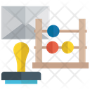 Abacus Abacus Stamp Counting Icon